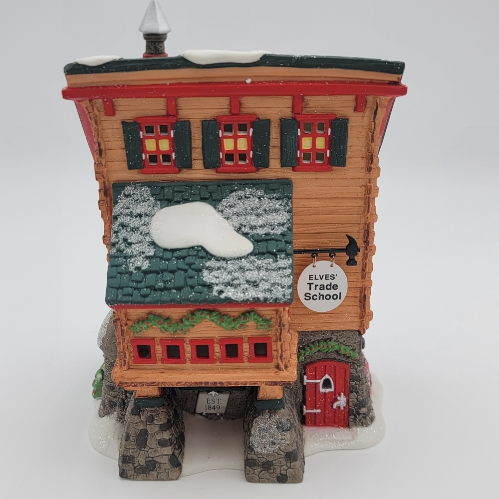 Department 56 North Pole Series Elves Trade School